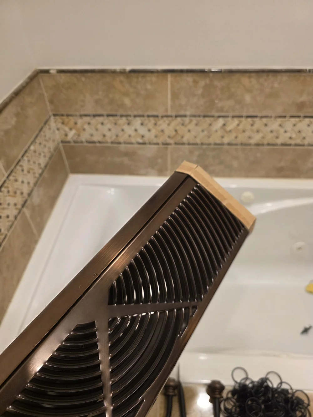 Bronze Curved Bath Vent Cover & More.